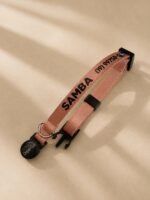 Coleira para gato com nome personalizado para identificação | Coleira Gato Anti enforcamento Com Nome- Cappuccino - Imagem 2