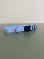 Coleira Para Gato Elástica Com Fecho Anti Enforcamento Azul - Imagem 3