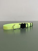 Coleira Para Gato Elástica Com Fecho Anti Enforcamento verde claro - Imagem 2