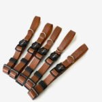 Coleira Anti-Enforcamento Para Gatos Couro Whiskey - Imagem 2