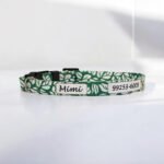 Coleira para gato anti-enforcamento personalizada- ForestGreen Oops! Cat - Imagem 3