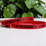 Coleira elástica para gato anti enforcamento com nome personalizado para identificação - Imagem 2