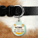 plaquinha Identificação gato