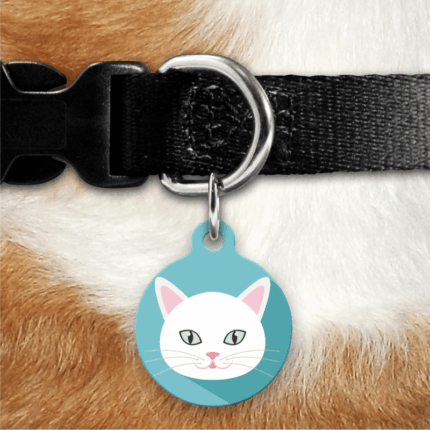 plaquinha Identificação gato